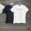 Alexander Wang 2025 New Women's Logo Short Sleeve T-Shirt - Top Version