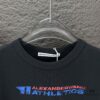 Alexander Wang 2025 New Women's Logo Short Sleeve T-Shirt - Top Version