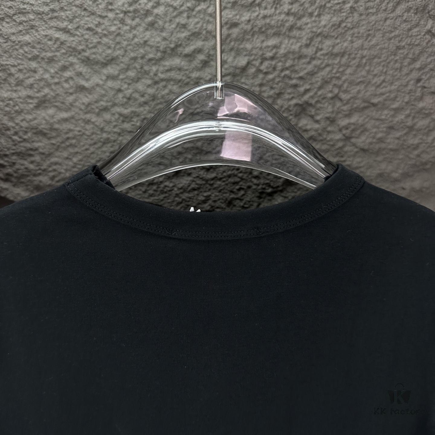 Alexander Wang 2025 New Women's Logo Short Sleeve T-Shirt - Top Version