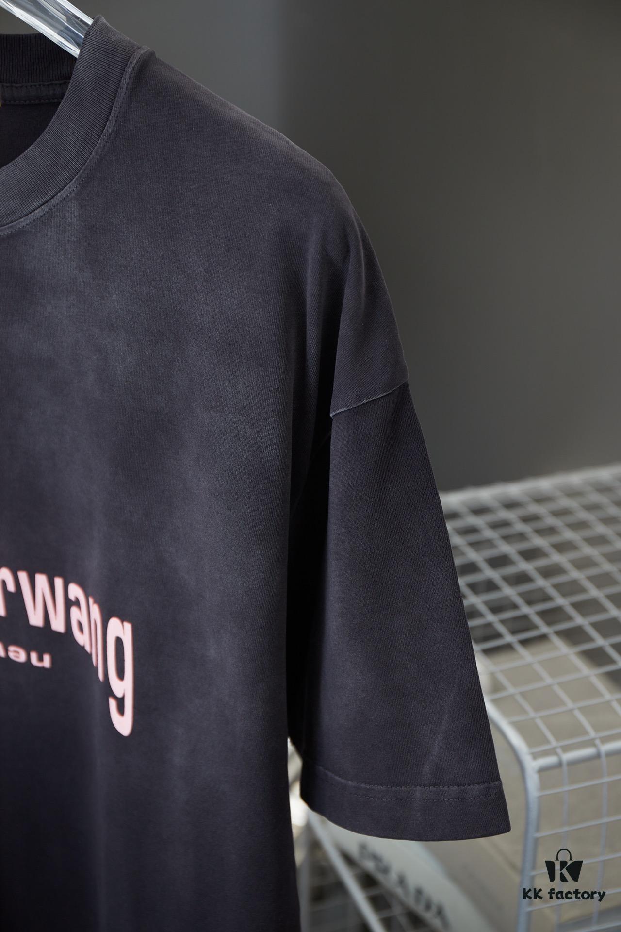 Alexarde*wang 25SS Early Spring New Arrival 3D Wa Gel Goddess Print Short Sleeve T-Shirt