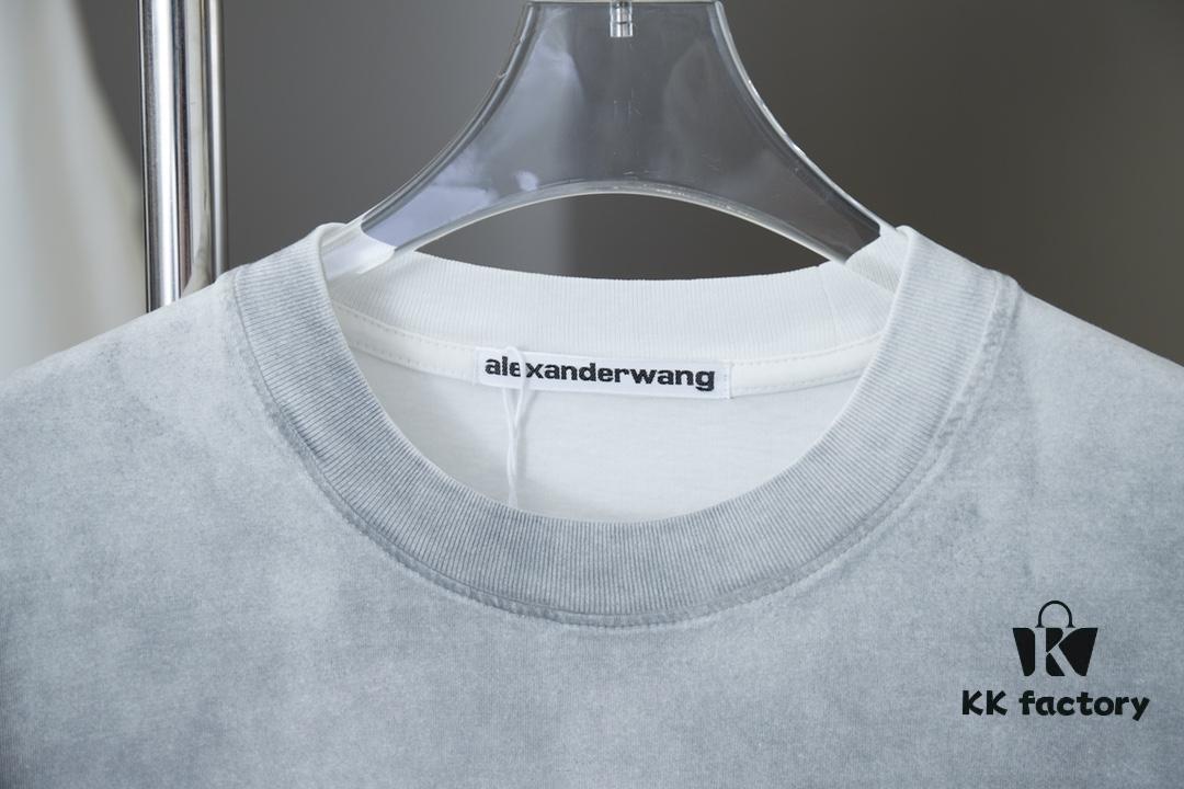 Alexarde*wang 25SS Early Spring New Arrival 3D Wa Gel Goddess Print Short Sleeve T-Shirt