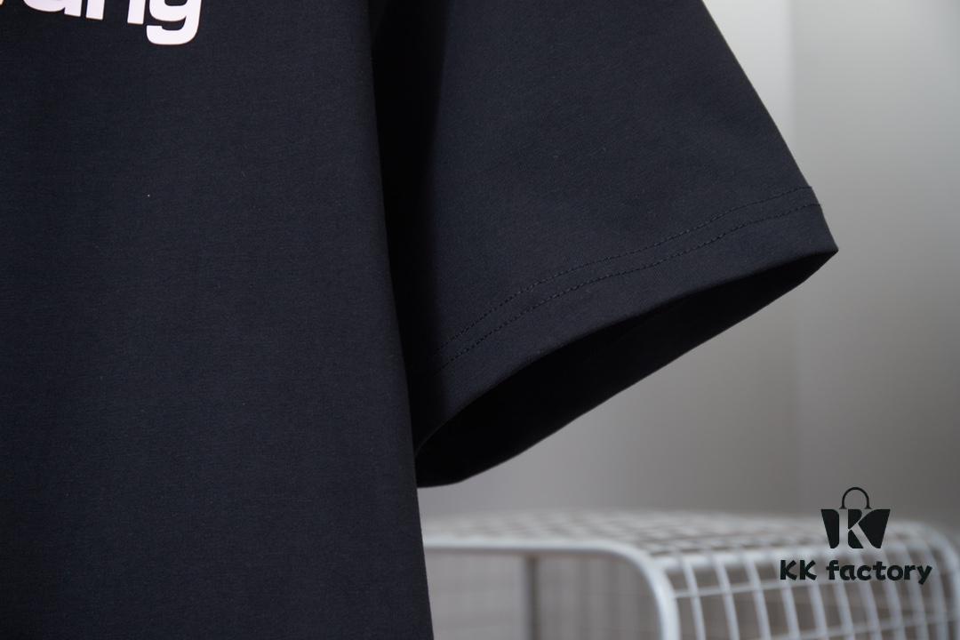 Alexarde*wang 25SS Early Spring New Arrival Embossed Foil Print Short Sleeve T-Shirt