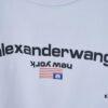 Alexarde*wang 25SS Early Spring New Arrival 3D Puff Print Short Sleeve T-Shirt