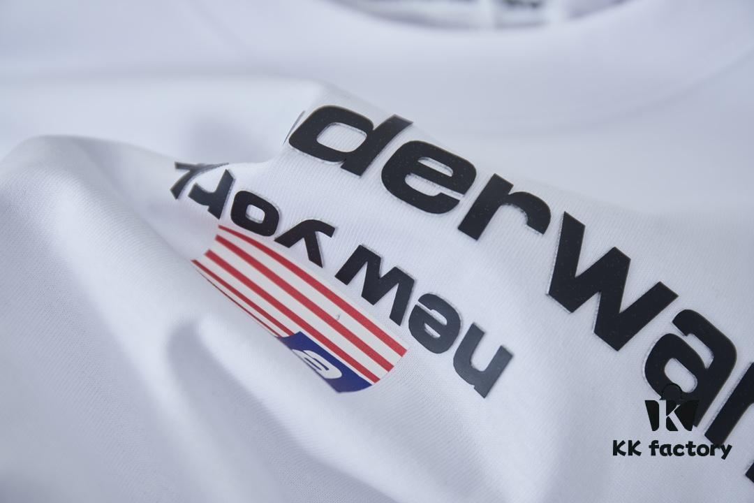 Alexarde*wang 25SS Early Spring New Arrival 3D Puff Print Short Sleeve T-Shirt