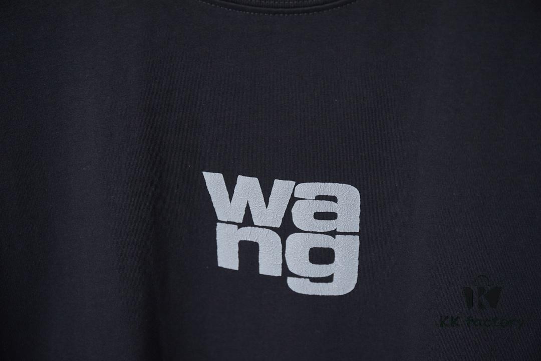 Alexarde*wang 25SS Early Spring New Arrival Embossed Foil Print Short Sleeve T-Shirt