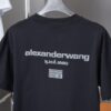 Alexarde*wang 25SS Early Spring New Arrival Embossed Foil Print Short Sleeve T-Shirt