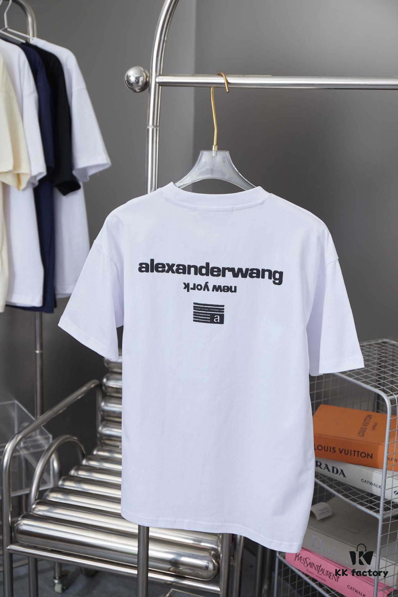 Alexarde*wang 25SS Spring Collection 3D Puff Print Short Sleeve T-Shirt