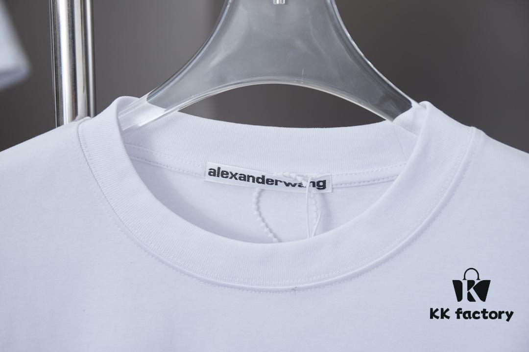 Alexarde*wang 25SS Spring Collection 3D Puff Print Short Sleeve T-Shirt