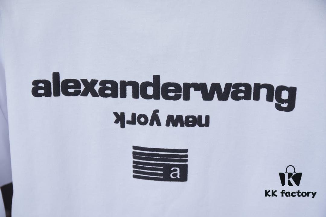 Alexarde*wang 25SS Spring Collection 3D Puff Print Short Sleeve T-Shirt