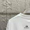 Alexander Wang 2025 Spring/Summer New Arrival Letter 'Wang' Print Short Sleeve T-Shirt Custom Double-Yarn Plain Weave 100% Cotton 300g Unisex
