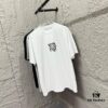 Alexander Wang 2025 Spring/Summer New Arrival Classic 'WANG' Logo Print Short-Sleeve T-Shirt in Custom Double-Gauze Plain-Woven Cotton Fabric Unisex