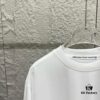 Alexander Wang 2025 Spring/Summer New Arrival Classic 'WANG' Logo Print Short-Sleeve T-Shirt in Custom Double-Gauze Plain-Woven Cotton Fabric Unisex
