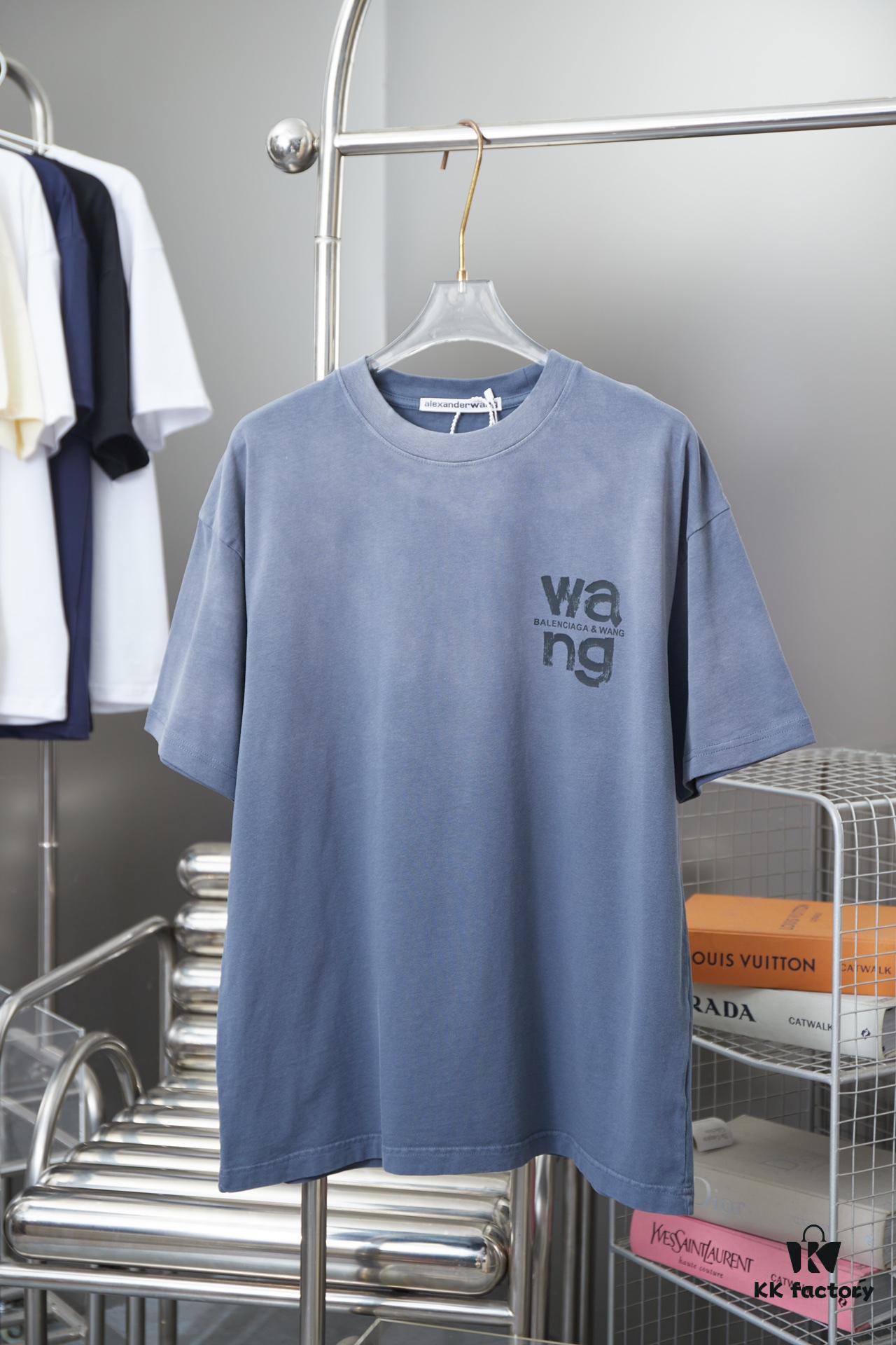 Alexarde*wang 25SS Early Spring New Arrival Graffiti Hand-Drawn Print Short Sleeve T-Shirt