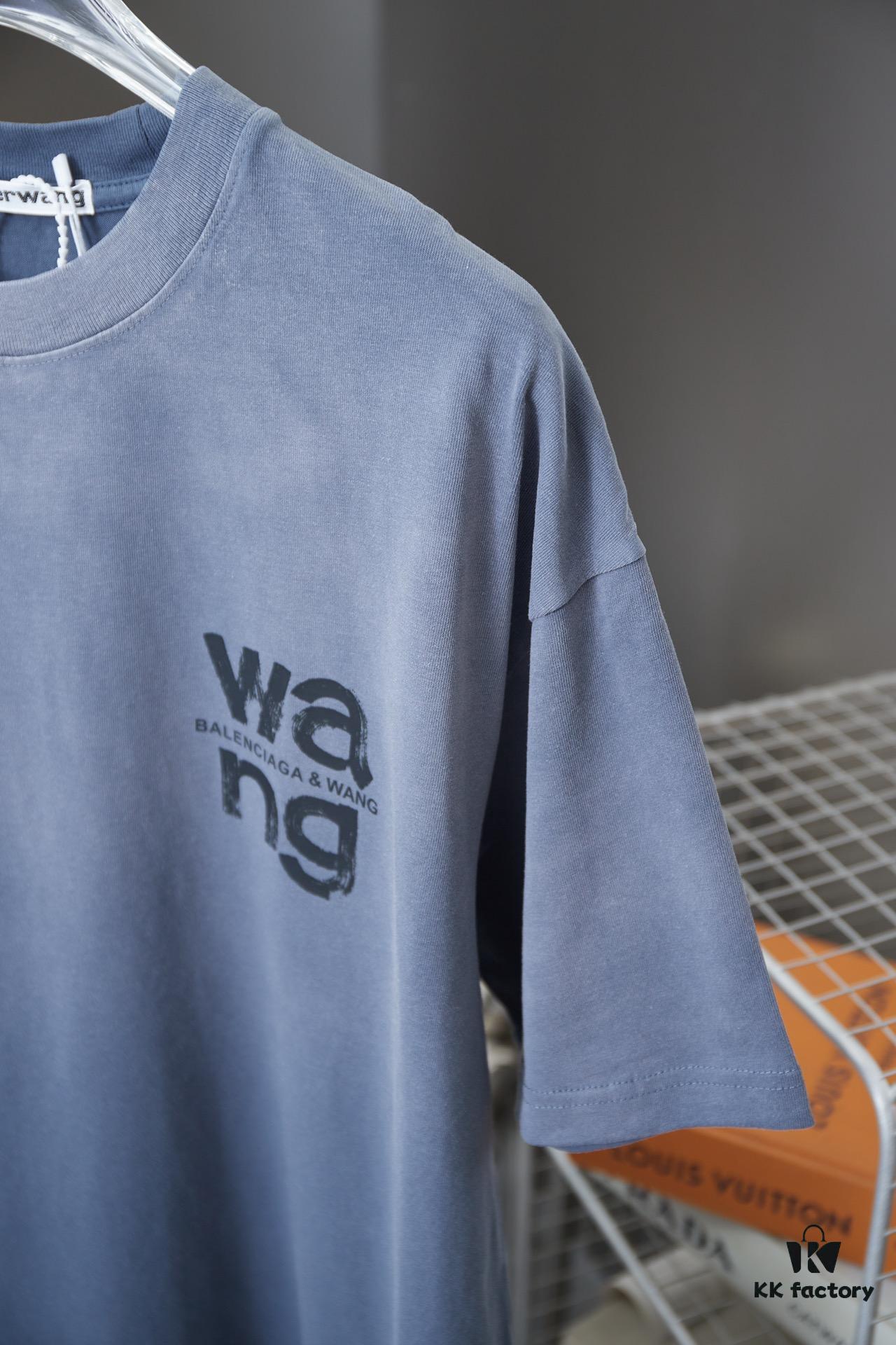 Alexarde*wang 25SS Early Spring New Arrival Graffiti Hand-Drawn Print Short Sleeve T-Shirt