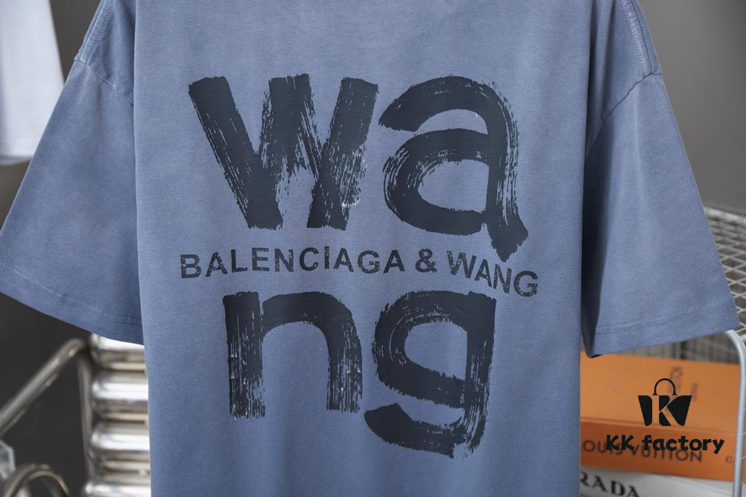 Alexarde*wang 25SS Early Spring New Arrival Graffiti Hand-Drawn Print Short Sleeve T-Shirt