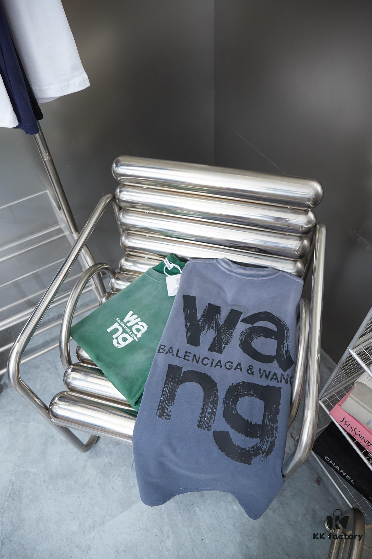 Alexarde*wang 25SS Early Spring New Arrival Graffiti Hand-Drawn Print Short Sleeve T-Shirt