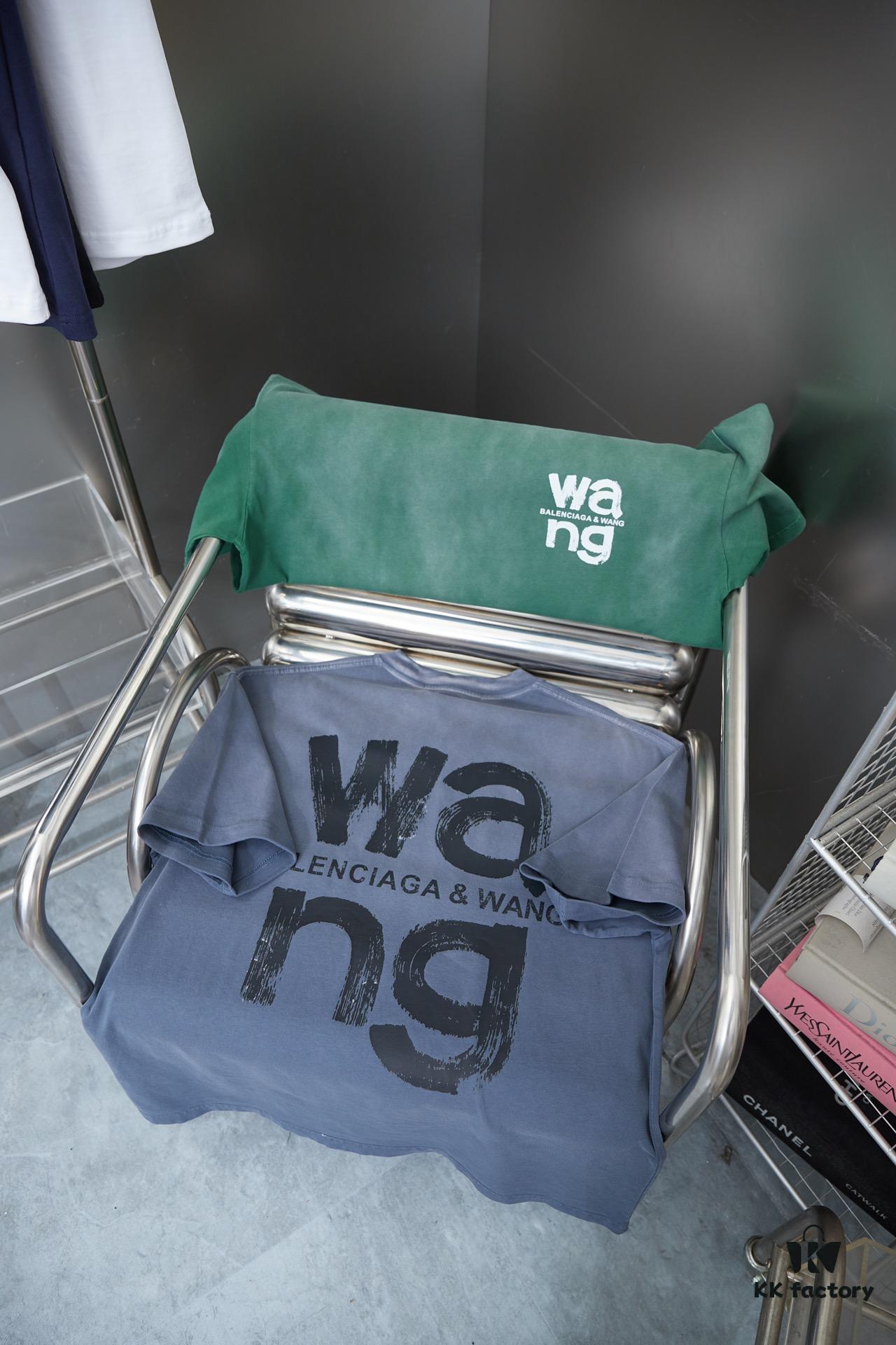 Alexarde*wang 25SS Early Spring New Arrival Graffiti Hand-Drawn Print Short Sleeve T-Shirt