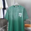 Alexarde*wang 25SS Early Spring New Arrival Graffiti Hand-Painted Print Short Sleeve T-Shirt