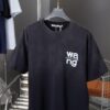 Alexarde*wang 25SS Early Spring New Arrival Graffiti Hand-Drawn Print Short Sleeve T-Shirt