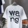 Alexarde*wang 25SS Early Spring New Arrival Graffiti Hand-Drawn Print Short Sleeve T-Shirt
