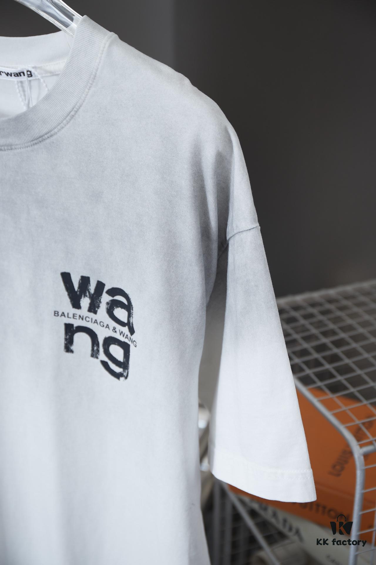 Alexarde*wang 25SS Early Spring New Arrival Graffiti Hand-Drawn Print Short Sleeve T-Shirt