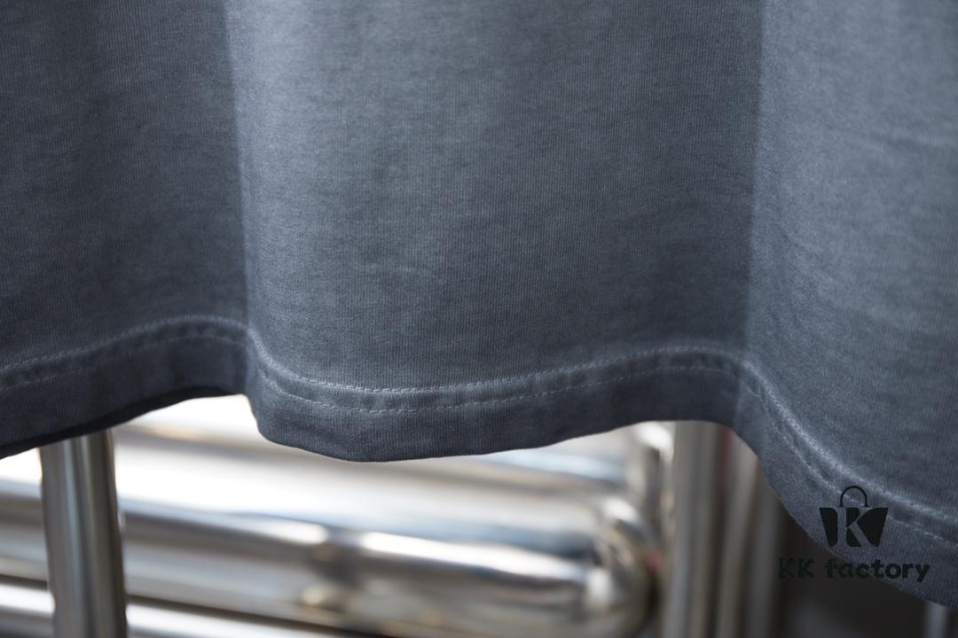 Alexarde*wang 25SS Early Spring New Arrival Applique Letter Rhinestone Short Sleeve T-Shirt