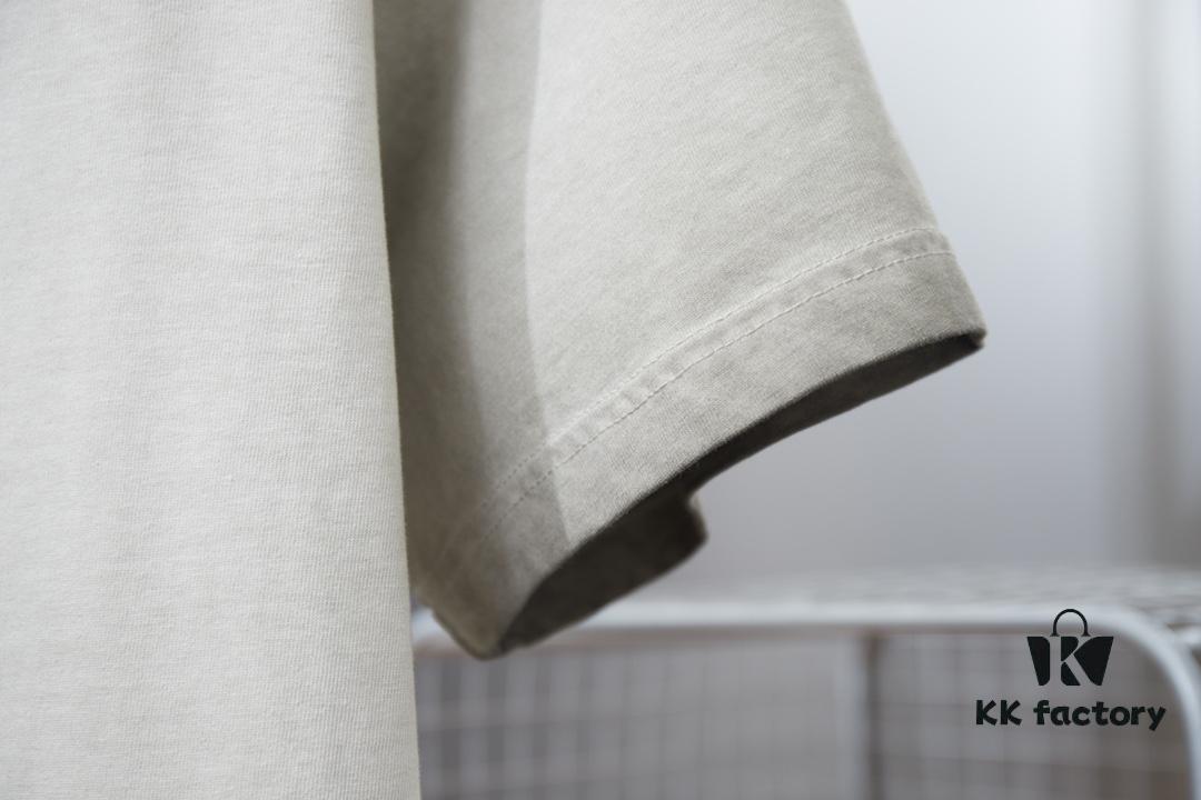 Alexarde*wang 25SS Early Spring New Arrival Embroidered Letter Rhinestone Short Sleeve T-Shirt