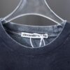 Alexarde*wang 25SS Early Spring New Arrival Embroidered Letter Rhinestone Short Sleeve T-Shirt