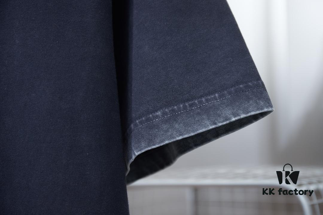 Alexarde*wang 25SS Early Spring New Arrival Embroidered Letter Rhinestone Short Sleeve T-Shirt