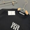 Alexander Wang AW 280g Heavyweight Cotton Loose-Fit T-Shirt with Puff Print Logo Design