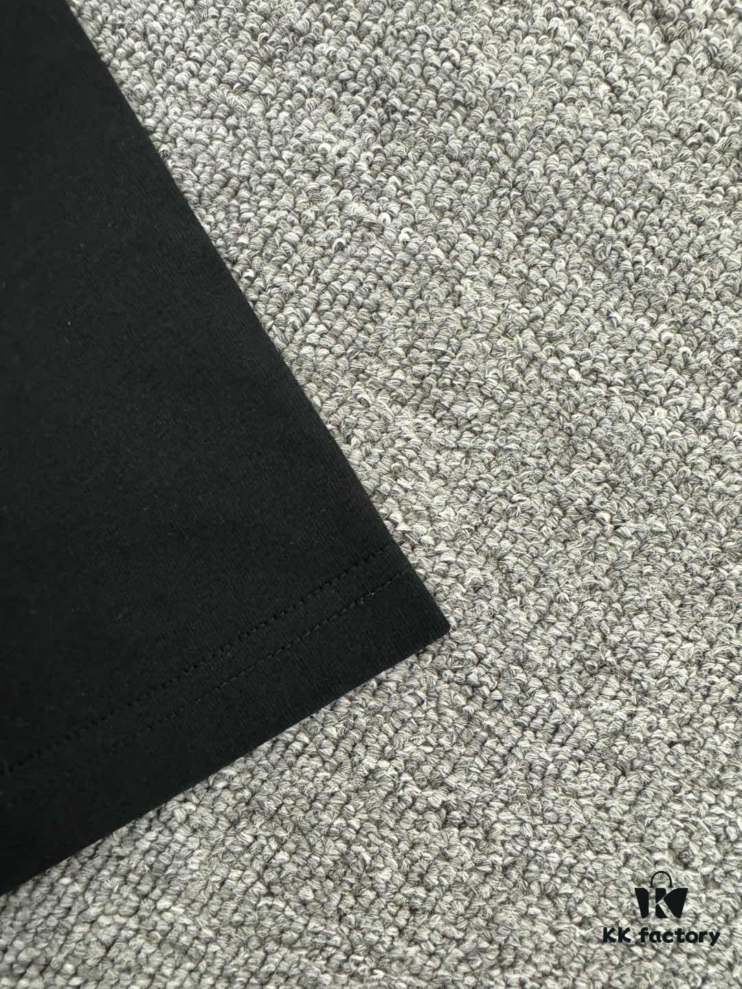 Alexander Wang AW 280g Heavyweight Cotton Loose-Fit T-Shirt with Puff Print Logo Design