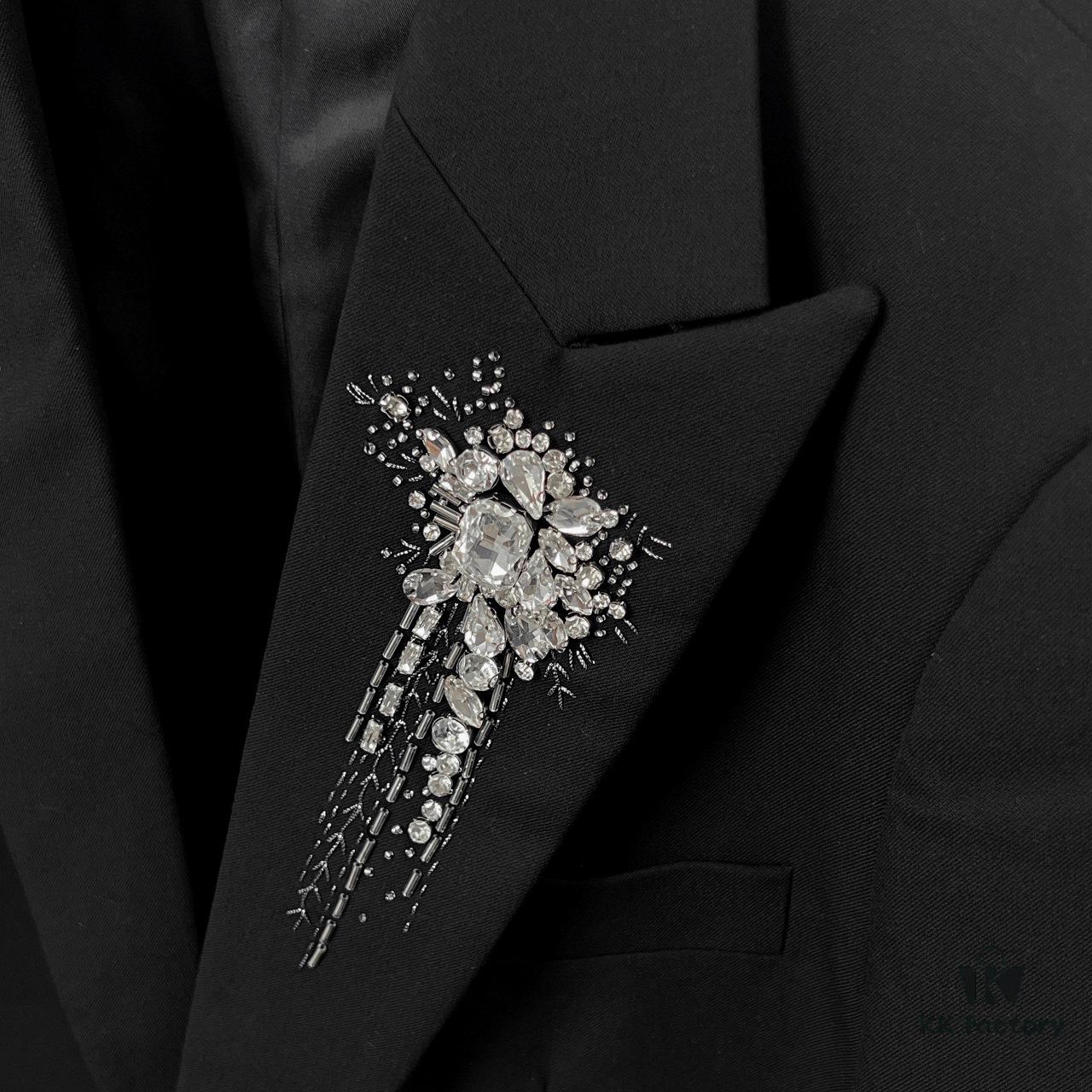 Alexander McQueen French Hand-Beaded Suit