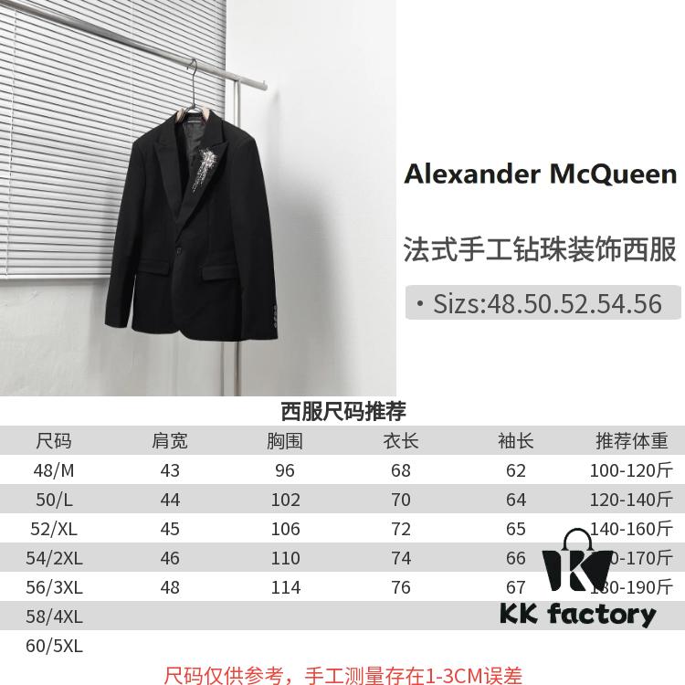 Alexander McQueen French Hand-Beaded Suit