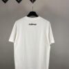 Alexander Wang 3D Logo Letter Sandblasted Embossed Half-Sleeve T-Shirt