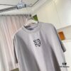 Alexander Wang * alexanderwang 2025 Spring/Summer New Arrival Distressed Letter Logo Print Short-Sleeve T-Shirt Custom 320g Fabric Unisex