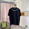 Alexander Wang 2025 Spring/Summer New Arrival Letter Logo Print Custom 300g Fabric Short Sleeve T-Shirt Unisex