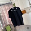 Alexander Wang 2025 Spring/Summer New Arrival Letter Logo Print Custom 300g Fabric Short Sleeve T-Shirt Unisex