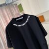Alexander Wang 2025 Spring/Summer New Arrival Letter Logo Print Custom 300g Fabric Short Sleeve T-Shirt Unisex