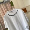 Alexander Wang * alexanderwang 2025 Spring/Summer New Arrival Letter Logo Print Custom 300g Fabric Short Sleeve T-Shirt Unisex