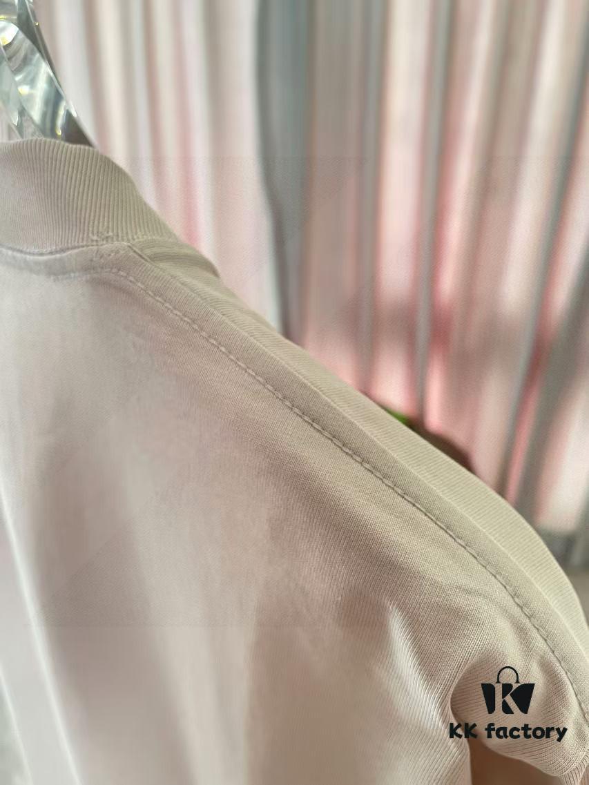 Alexander Wang 2025 Spring/Summer New Arrival Letter Logo Print Custom 300g Fabric Short Sleeve T-Shirt Unisex