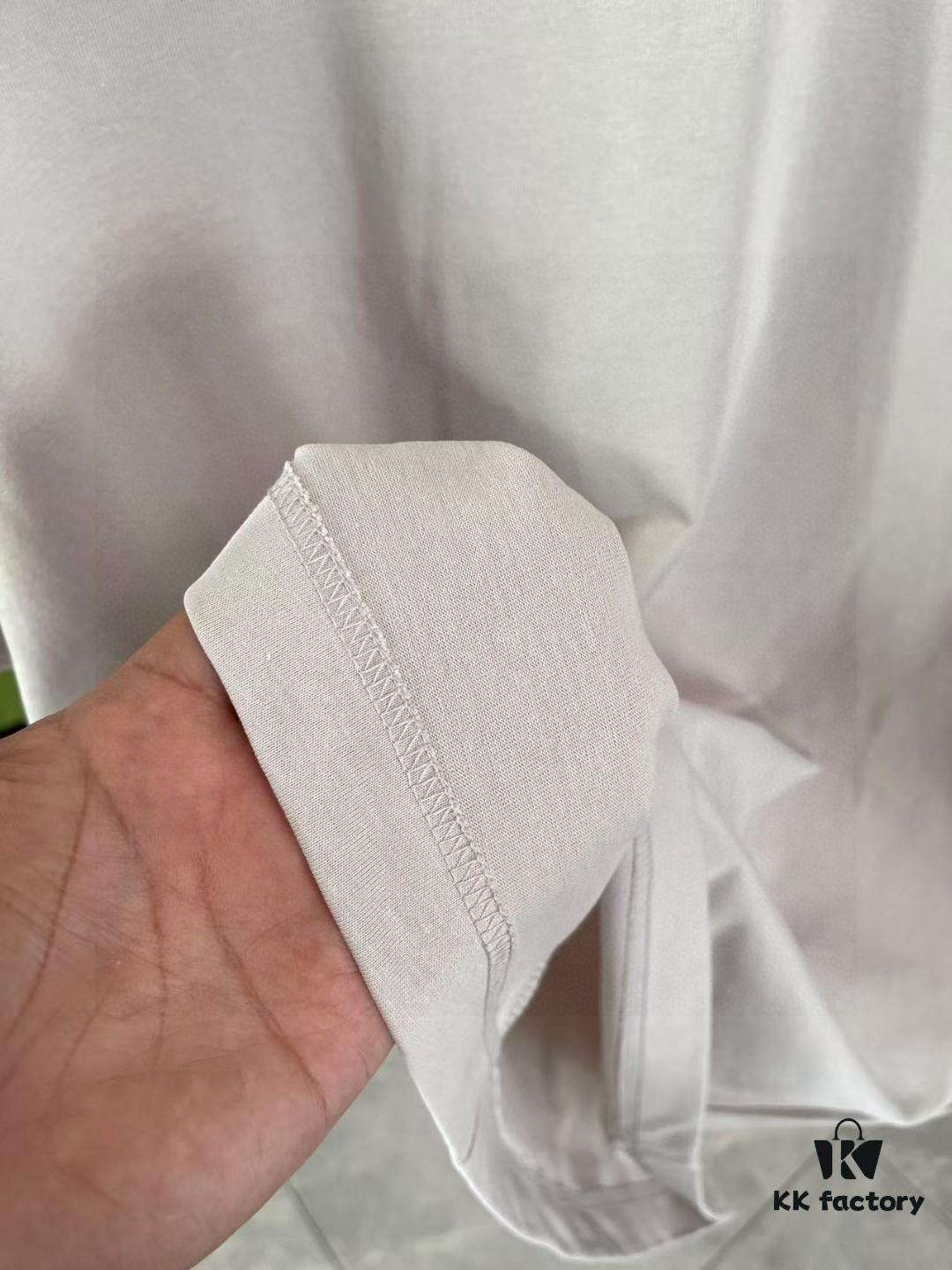 Alexander Wang 2025 Spring/Summer New Arrival Letter Logo Print Custom 300g Fabric Short Sleeve T-Shirt Unisex