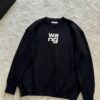 New Arrival Knitwear - Wang King 3D Embossed Logo Pullover Sweater with Custom Knitting Fabric Technology