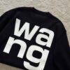 New Arrival Knitwear - Wang King 3D Embossed Logo Pullover Sweater with Custom Knitting Fabric Technology