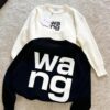 New Arrival Knitwear - Wang King 3D Embossed Logo Pullover Sweater with Custom Knitting Fabric Technology