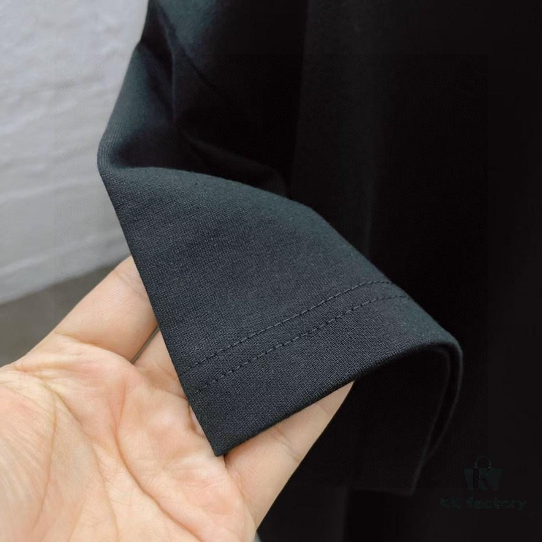 Alexander Wang 2025 Spring/Summer New Arrival Letter Logo Print Short-Sleeve T-Shirt in Custom 300g Fabric Unisex