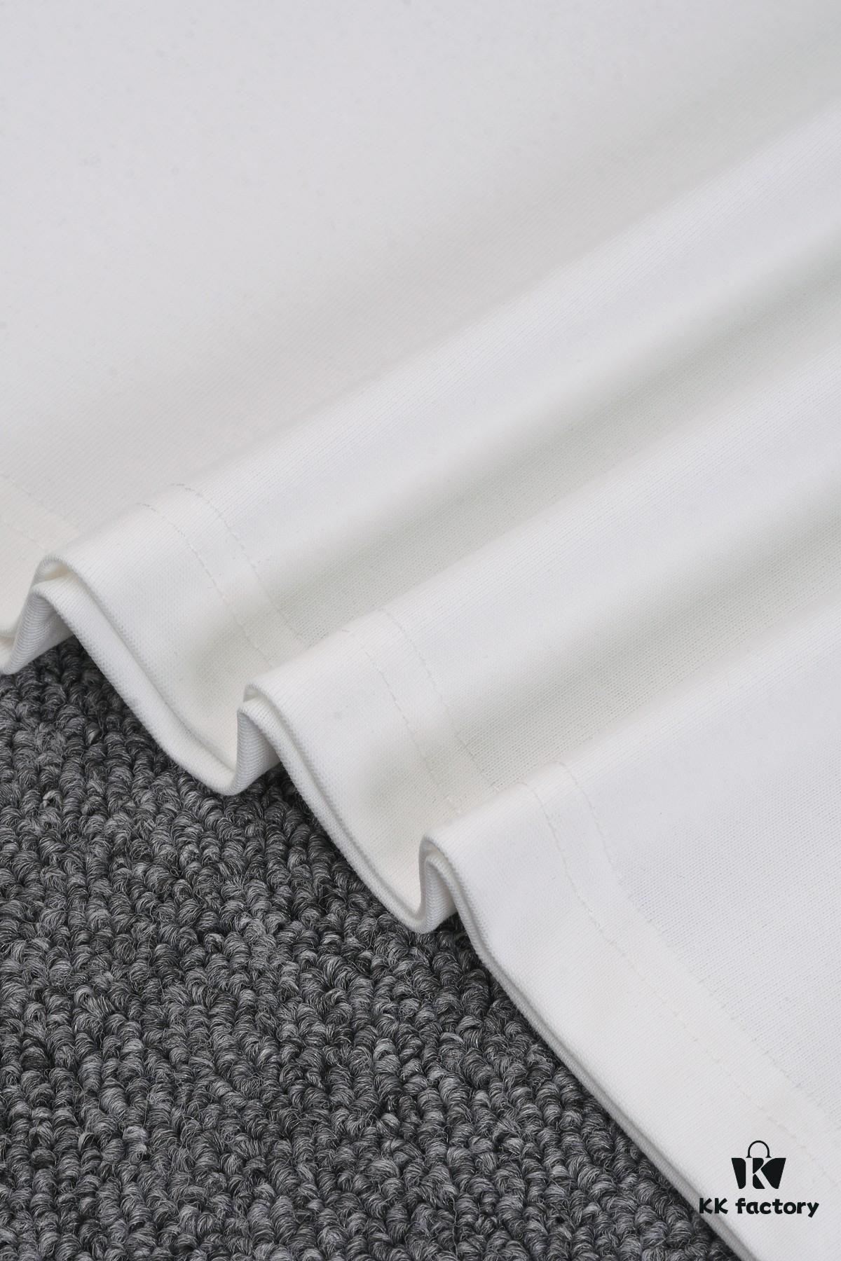 New Arrival 25S Moschino Digital Print T-Shirt, Pre-washed Cotton Fabric, Soft and Comfortable, Unisex Loose Fit