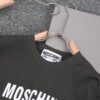 New Arrival 25S Moschino Digital Print T-Shirt, Premium Cotton Washed Fabric, Unisex Loose Fit, Soft and Comfortable, Fashionable for Youthful Style