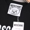New Arrival 25S Moschino Digital Print T-Shirt, Premium Cotton Garment-Dyed Fabric, Soft and Comfortable, Unisex Oversized Fit
