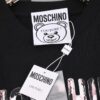 Moschino Print T-Shirt, New Arrival, Minimalist Fashion Design, Pre-Shrunk 100% Cotton Fabric, Approx. 260g Weight, Soft and Skin-Friendly, Unisex Style