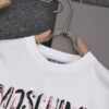 New Arrival Moschino Print T-Shirt, Minimalist Fashion Design with Comfortable Color Matching, Premium 260gsm Pre-washed 100% Cotton Fabric, Soft and Skin-friendly Unisex Tee